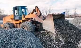 photo gravel stone sand mulch delivery asheville nc