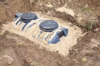 photo drainage septic tank systems contractor asheville nc